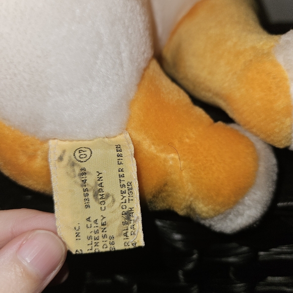 Disney Orange and White Stuffed Animal - Picture 4 of 4